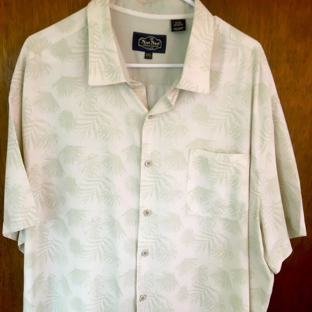 Nat Nast size XXL green/white floral